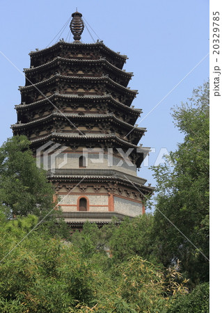 中国　正定県　天寧寺　凌霄塔 20329785