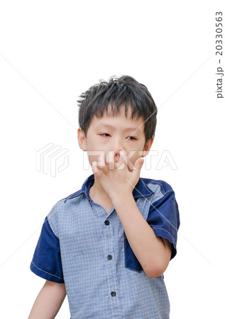 boy picking his nose by finger over white boy picking his nose by finger over white 20330563