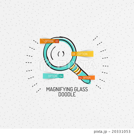 Vector multicolored hand-drawn doodles, icon 20331053