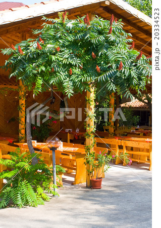 Outdoor restaurant, Bulgaria Outdoor restaurant, Bulgaria 20334523