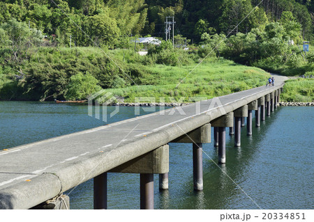 四万十川 三里沈下橋 四万十川 三里沈下橋 20334851