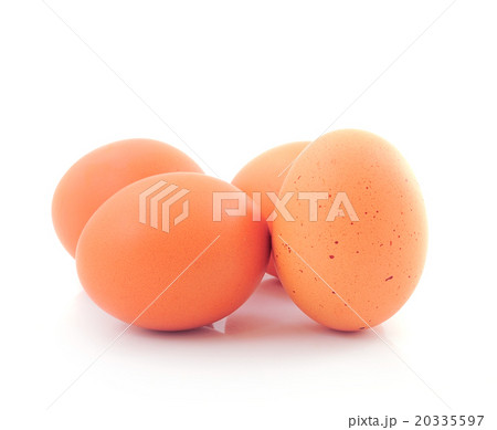 eggs isolated on white background 20335597