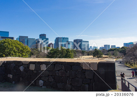 皇居東御苑、天守台 20336076