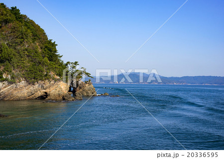 猫の楽園「田代島」大泊港風景 20336595