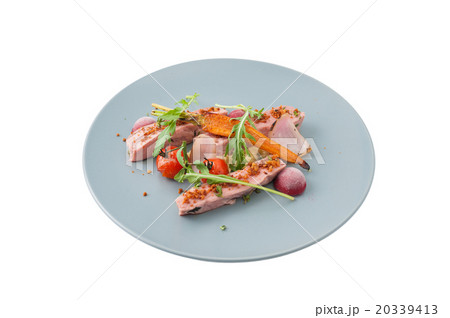 Roasted duck breast in modern style 20339413