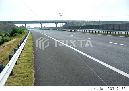 Asphalt road winding through flower hills in Asphalt road winding through flower hills in 20342172