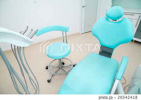 dental clinic interior design with chair and tools 20342418