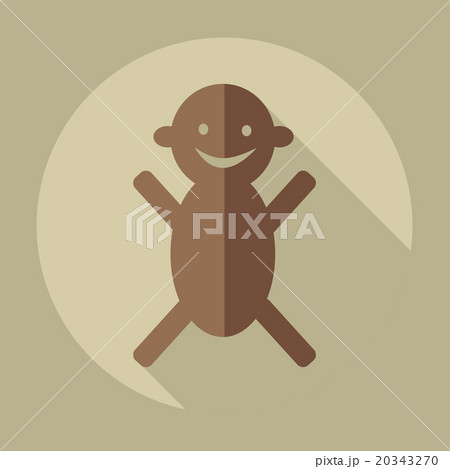 Flat modern design with shadow icons toys 20343270