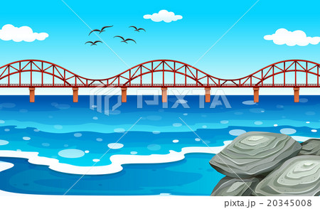 Ocean view with the bridge 20345008