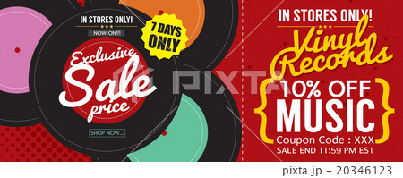 лс магазин порно  Vinyl Sale 500x600 Pixel Banner.のイラスト素材 [20346123] - PIXTA