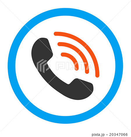 Phone Call Rounded Vector Icon Phone Call Rounded Vector Icon 20347066