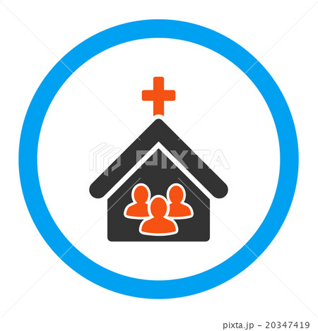 Church Rounded Vector Icon 20347419