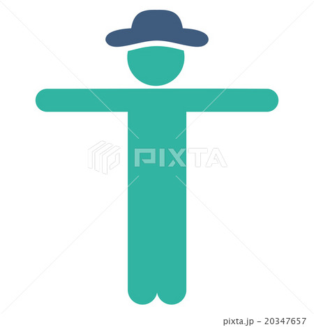Human Figure Scarescrow Icon 20347657