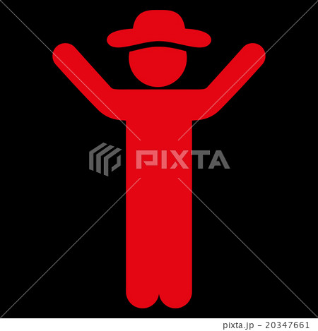 Hands Up Spy Icon 20347661