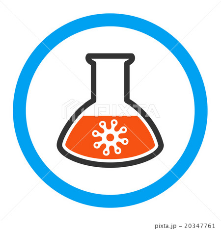 Virus Analysis Rounded Vector Icon Virus Analysis Rounded Vector Icon 20347761