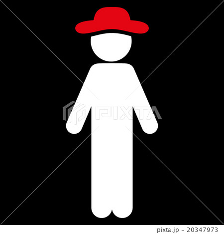 Standing Human Figure Icon 20347973