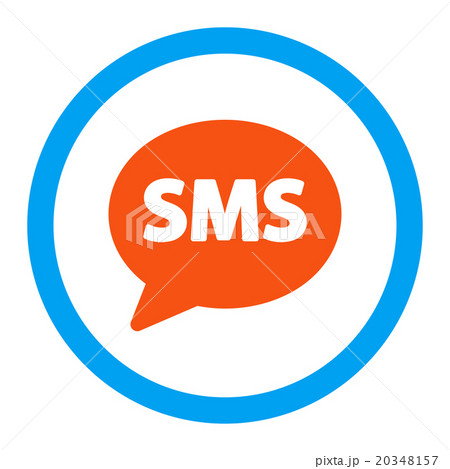 Sms Rounded Vector Iconのイラスト素材 [20348157] - PIXTA