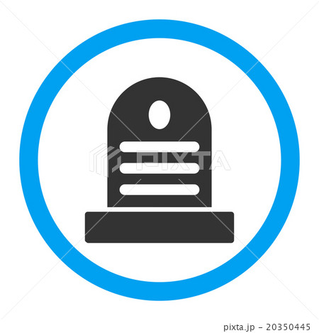 Tombstone Rounded Vector Icon 20350445