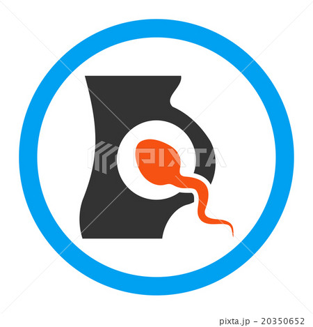Artificial Insemination Rounded Vector Icon 20350652