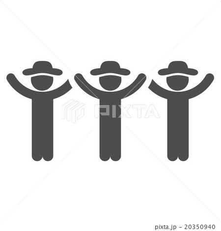 Friends Hands Up Roundelay Icon Friends Hands Up Roundelay Icon 20350940