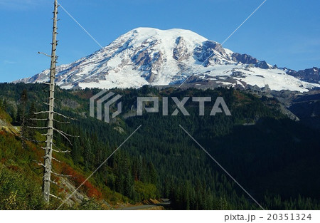 アメリカ ワシントン州 マウントレーニア国立公園の風景 アメリカ ワシントン州 マウントレーニア国立公園の風景 20351324
