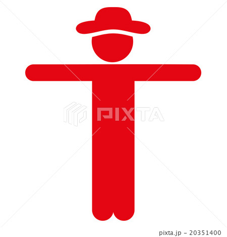 Human Figure Scarescrow Icon Human Figure Scarescrow Icon 20351400