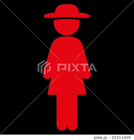 Standing Lady Icon 20351909