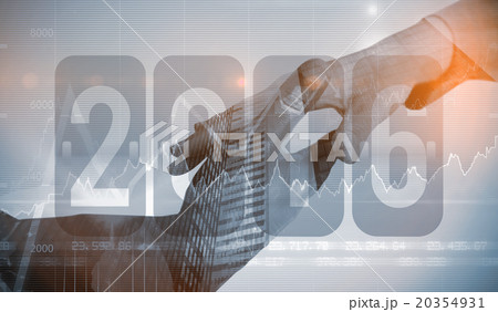 Composite image of new year graphic 20354931