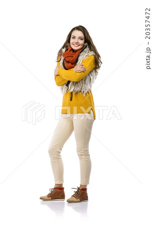 Girl in autumn clothes Girl in autumn clothes 20357472