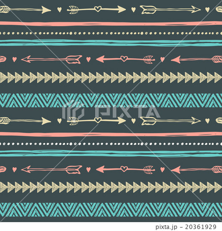 Tribal hand drawn background, ethic pattern. 20361929