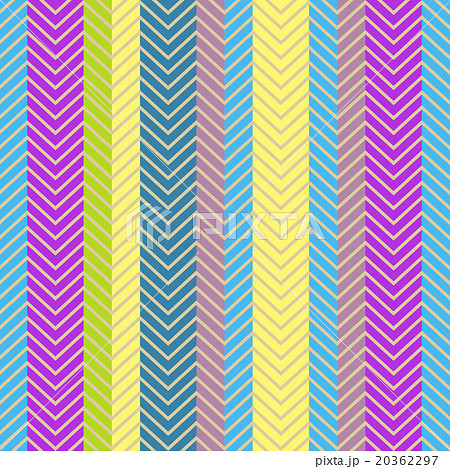 Seamless vector pattern with Zig zag stripes.  20362297