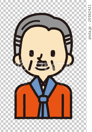Uncle [Simple character series] - Stock Illustration [20362421] - PIXTA