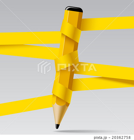 Pencil and ribbons Pencil and ribbons 20362758