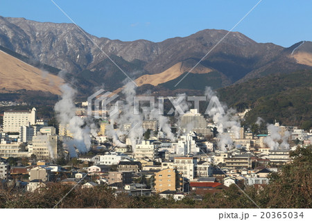 別府　鉄輪温泉　湯けむり 20365034