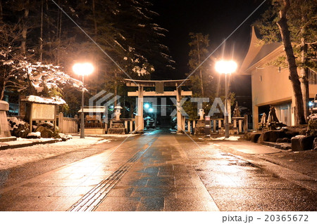 上杉神社の夜景 上杉神社の夜景 20365672