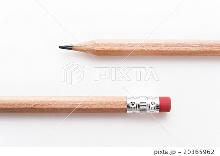 消しゴム付き鉛筆の写真素材 [20365962] - PIXTA