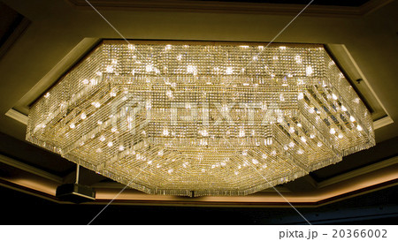 beautiful crystal chandelier in a room beautiful crystal chandelier in a room 20366002