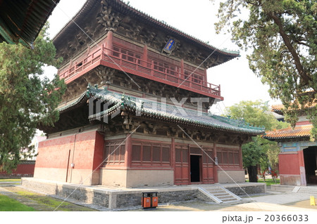 中国　正定県　隆興寺　転輪蔵閣 20366033