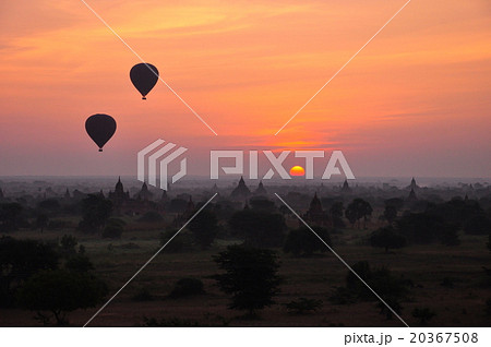 朝焼けのバガン 20367508