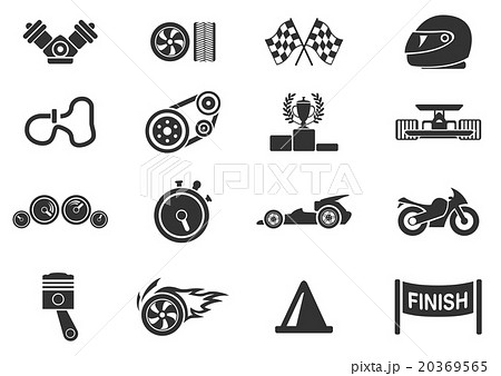 Racing icons 20369565