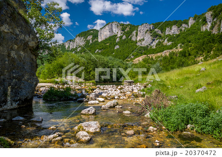 River in the mountains of Montenegro River in the mountains of Montenegro 20370472