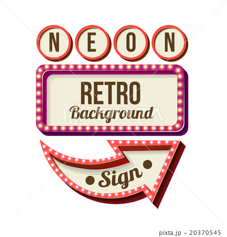 Vintage Night 3D advertising sign 20370545