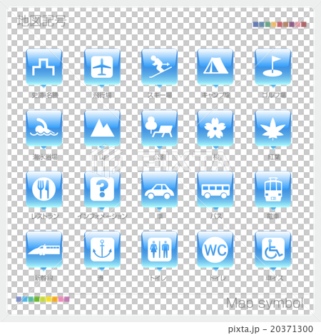 地圖符號·圖標 20371300