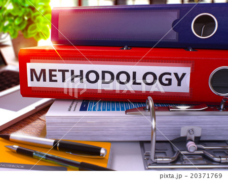 Red Office Folder with Inscription Methodology Red Office Folder with Inscription Methodology 20371769