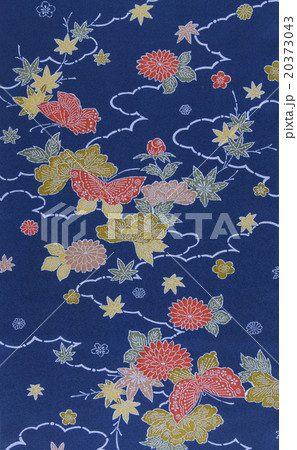 日本の紋様 絹織物 染め物 古布 日本の紋様 絹織物 染め物 古布 20373043