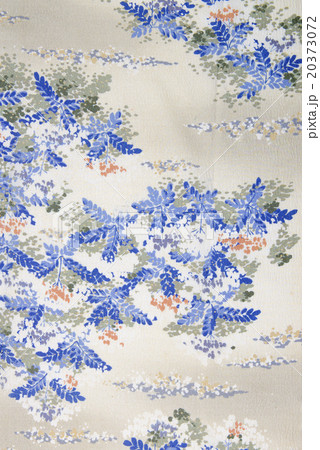 日本の紋様　絹織物　染め物　古布 20373072