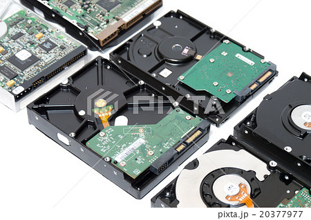たくさんのHDD (ハードディスク) たくさんのHDD (ハードディスク) 20377977