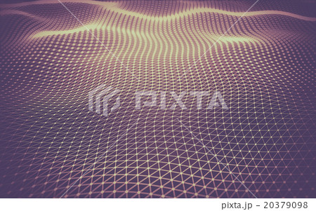 Abstract polygonal space low poly 20379098