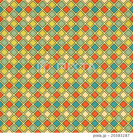 Seamless texture of old paper with retro pattern 20383287