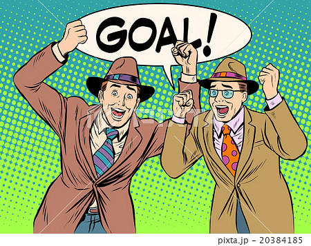 The fans scream goal 20384185